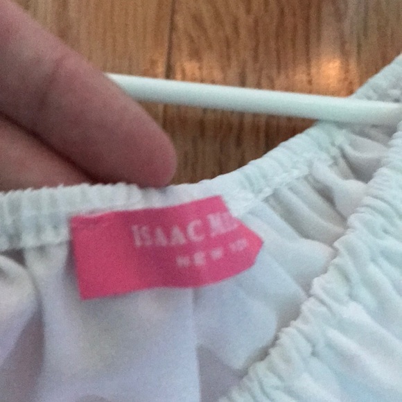 Isaac Mizrahi New York White Tie Tunic - Picture 5 of 5